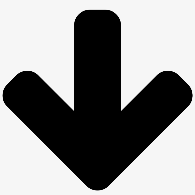 Rudolf Steiner - Black Arrows Pointing Down, transparent png