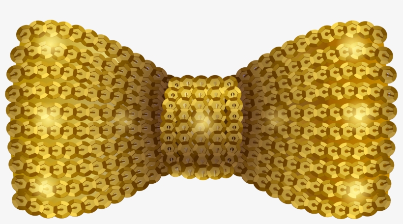 Sequin Bow Clipart Png, transparent png
