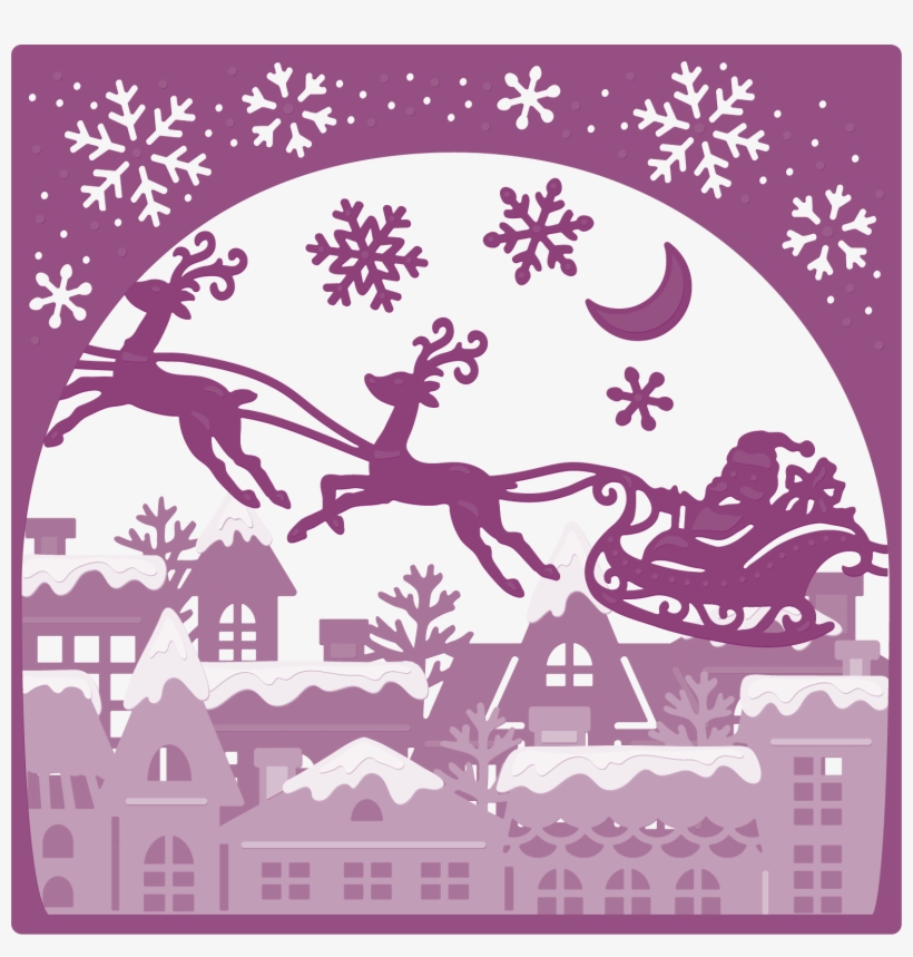 Gemini Create A Card Build A Scene Metal Die - Gemini Create-a-card Metal Die, transparent png
