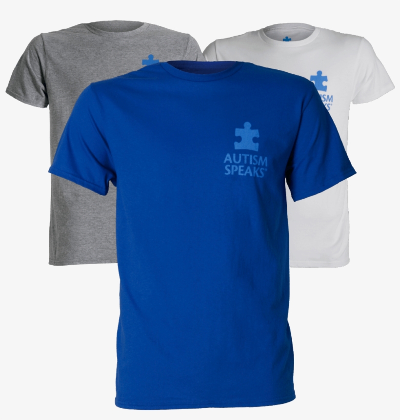 Autism Speaks T Shirt Cotton Tee, Tshirt, T Shirt, - Autism Speaks T Shirts, transparent png