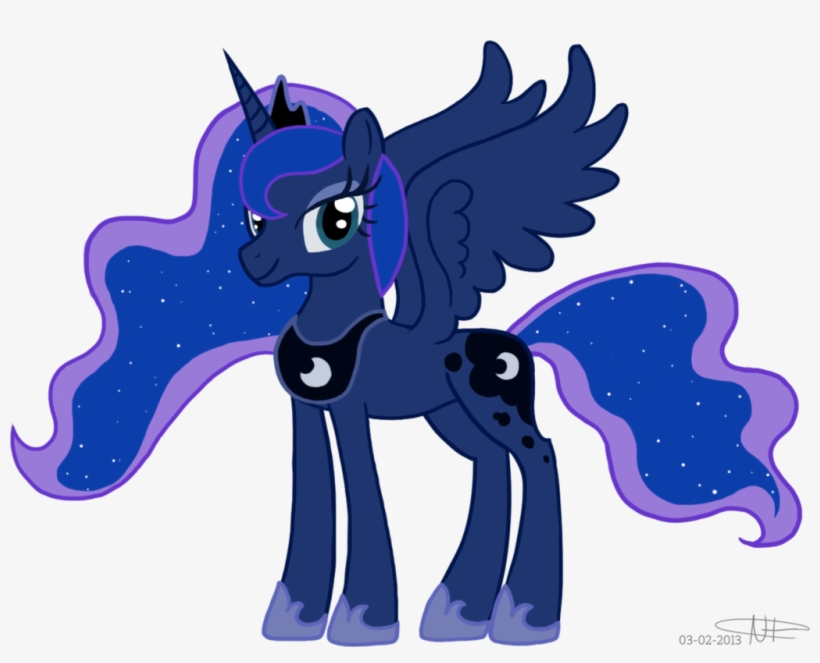 Princess Luna Da By Pizzaniall - My Little Pony Princess Luna, transparent png