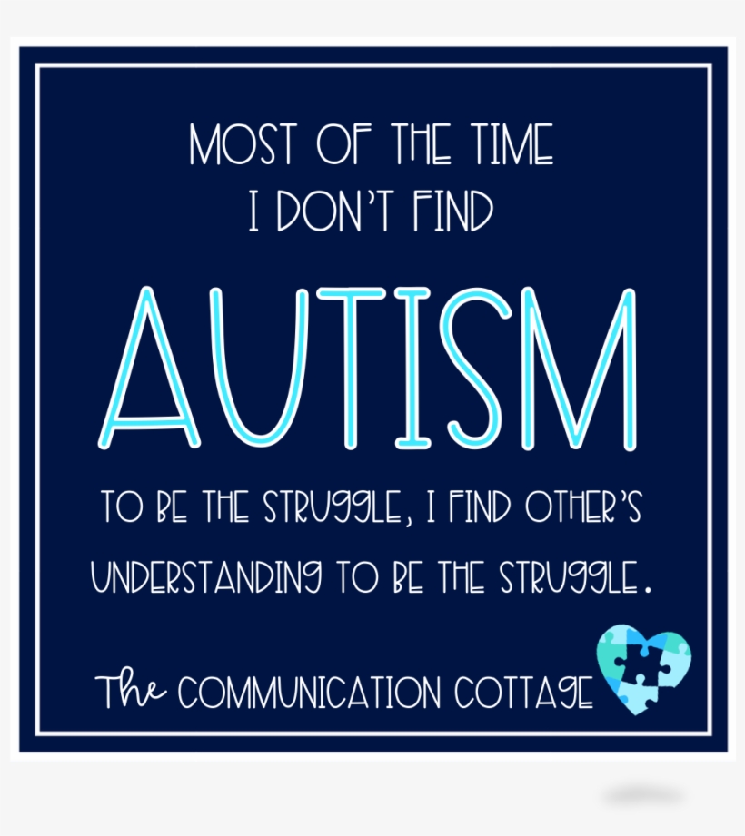 But I Also Wanted To Promote Autism Acceptance In The - Graphic Design, transparent png