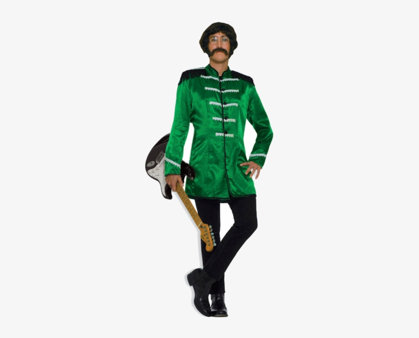 British Explosion 60s Beatles Jacket Green - Beatles Costume, transparent png