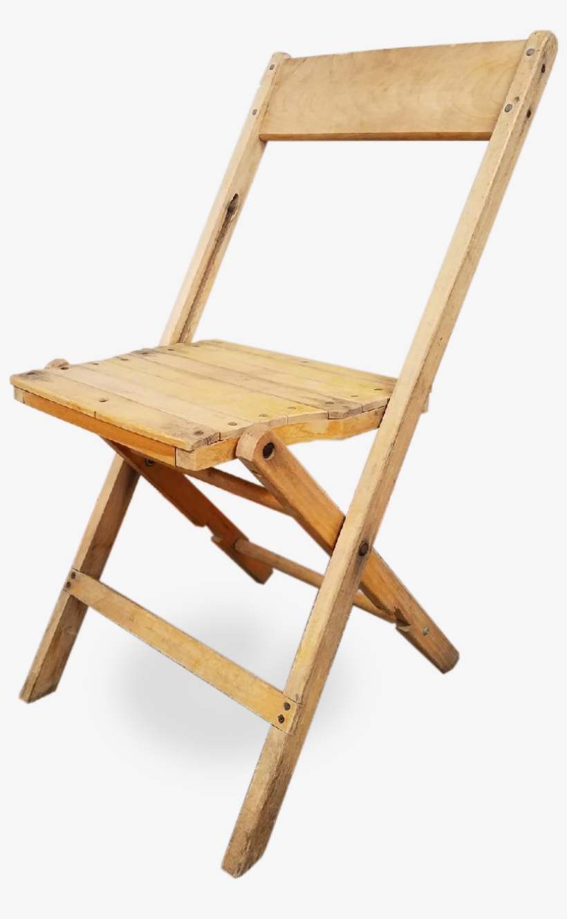 Wood Chairs - Folding Chair, transparent png