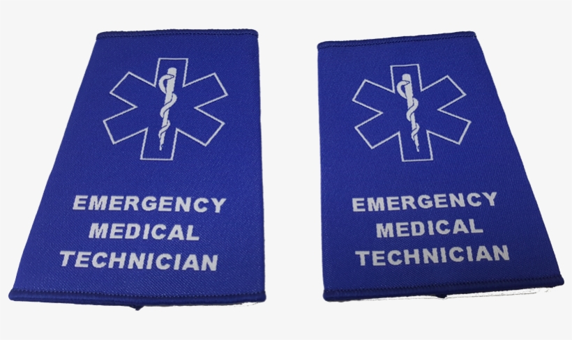 Epaulette Star Of Life Emt - Printing, transparent png