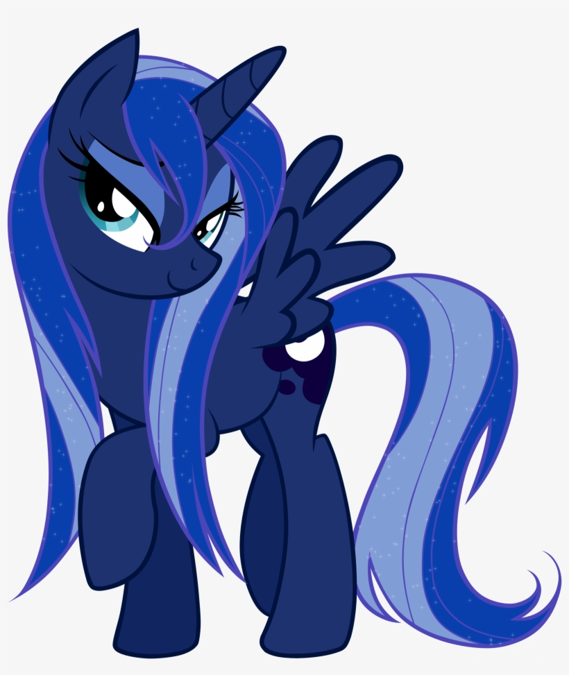 Wet Mane Princess Luna By Mrdaviez - My Little Pony Wet Mane, transparent png