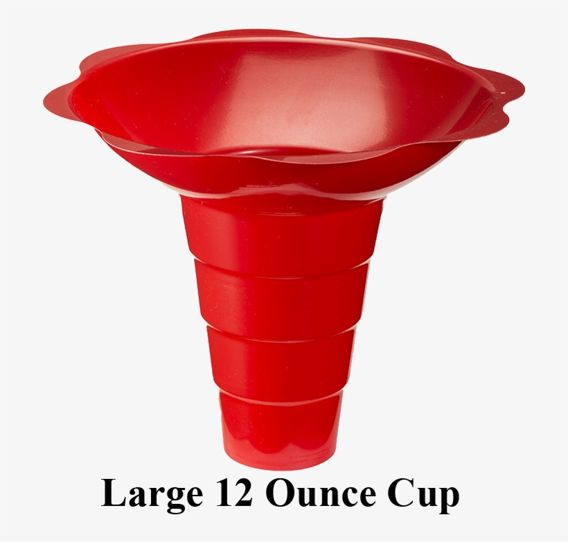 Flower Cups One Color - Flower Snow Cone Cup, transparent png
