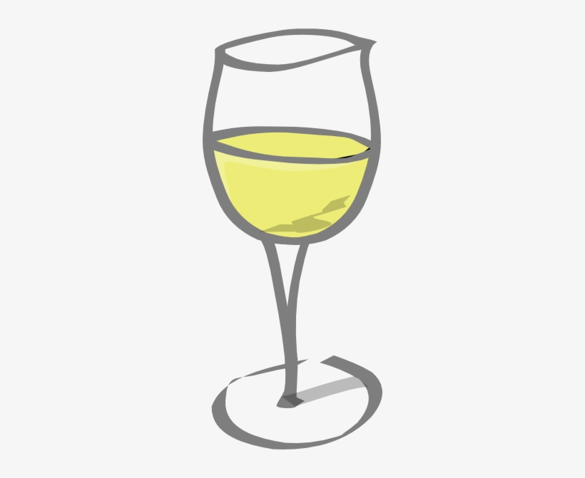Black And White Wine Glass Clipart, transparent png