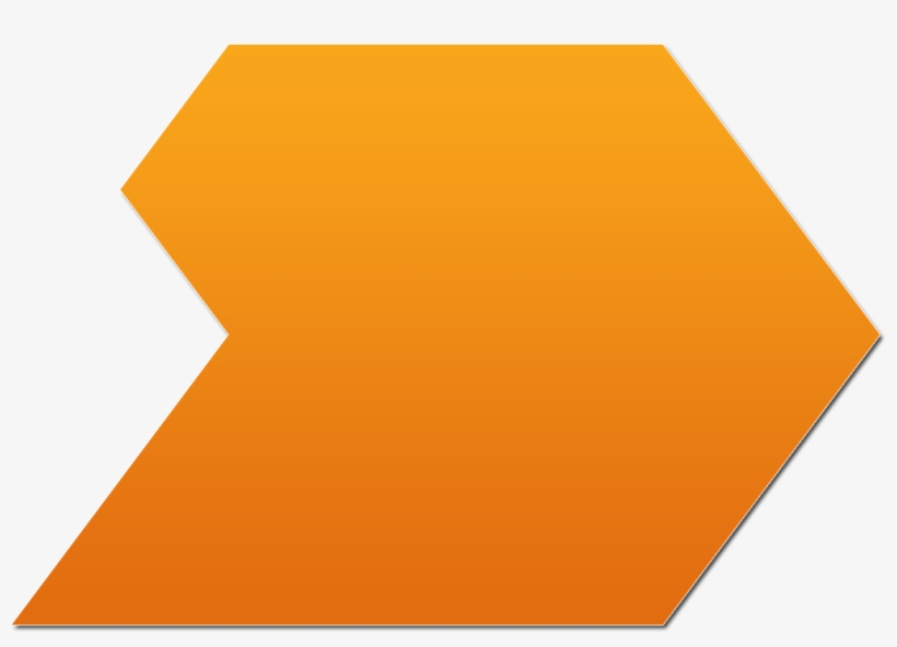 Contato - Orange Hexagon Png, transparent png