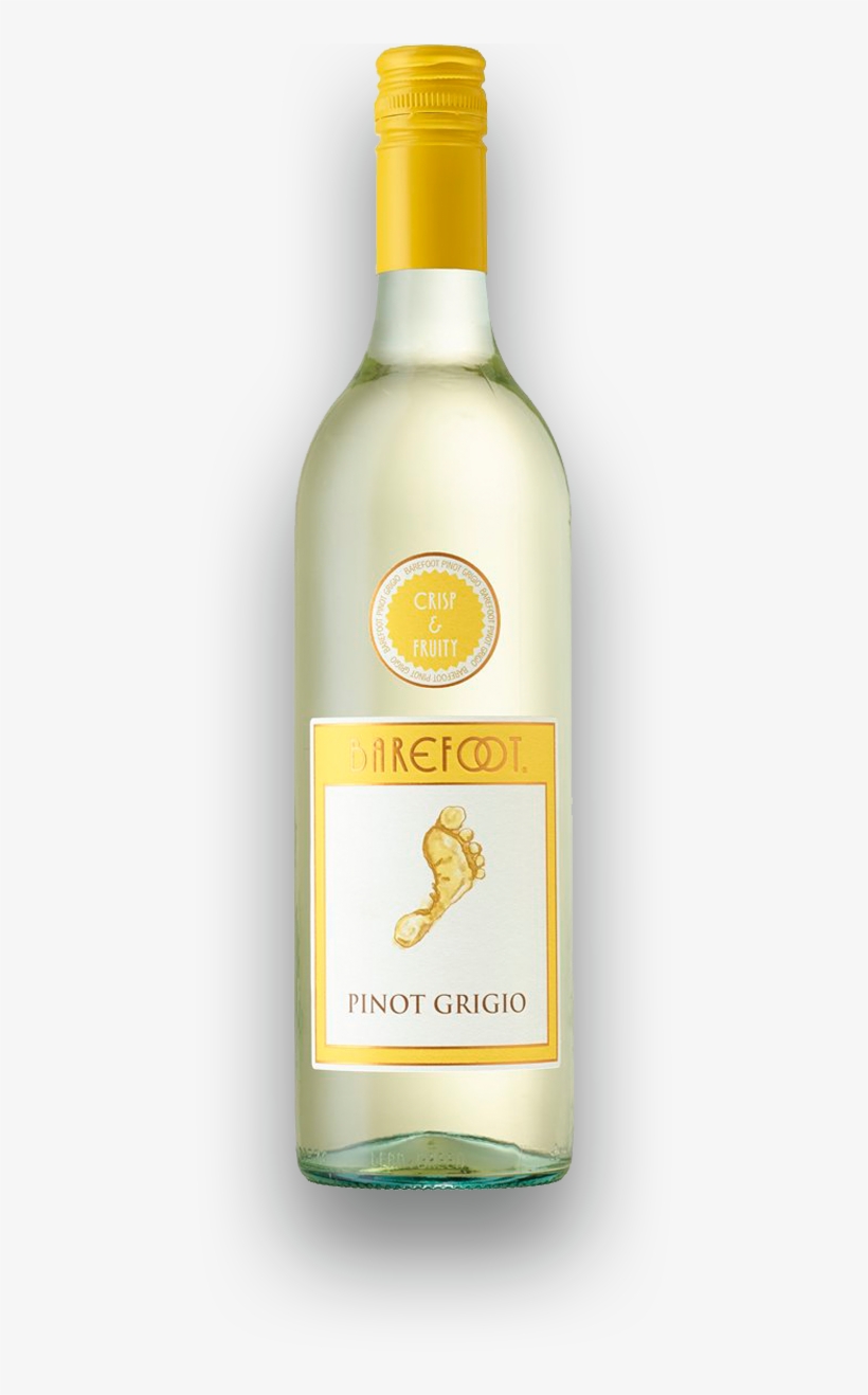 Barefoot White Wine - White Wine, transparent png