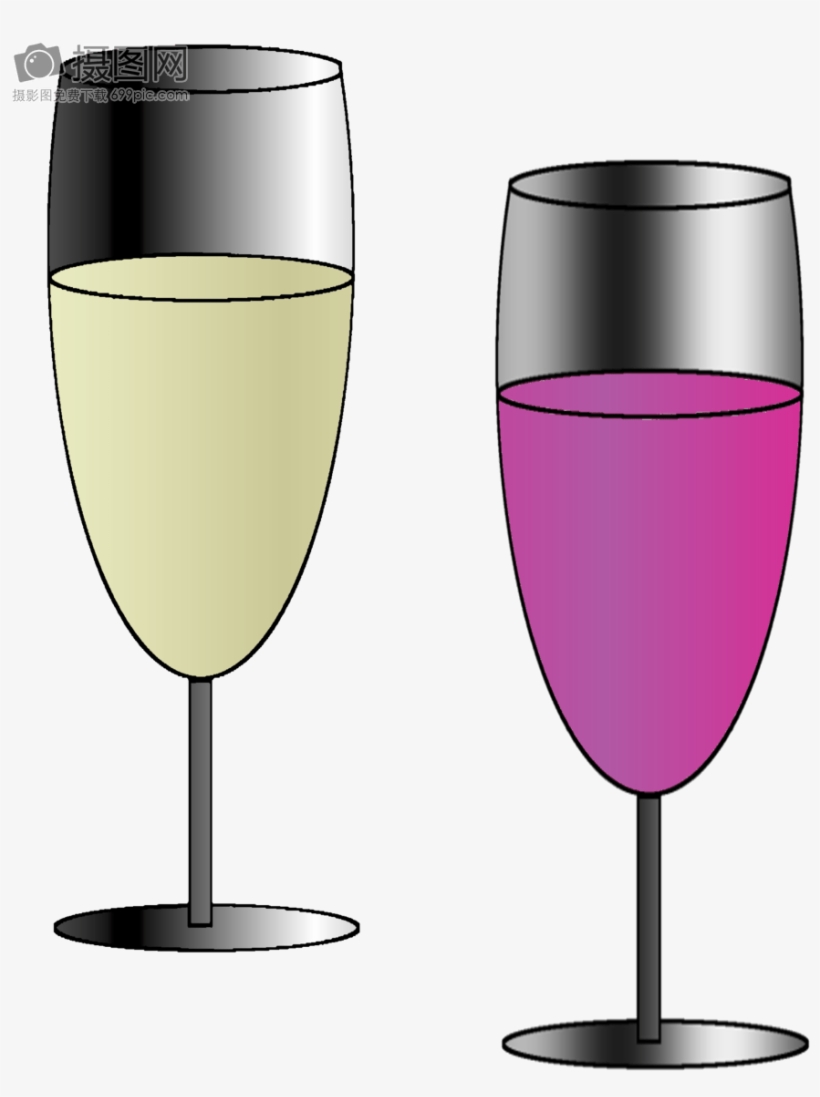 Red And White Wine - Wine, transparent png