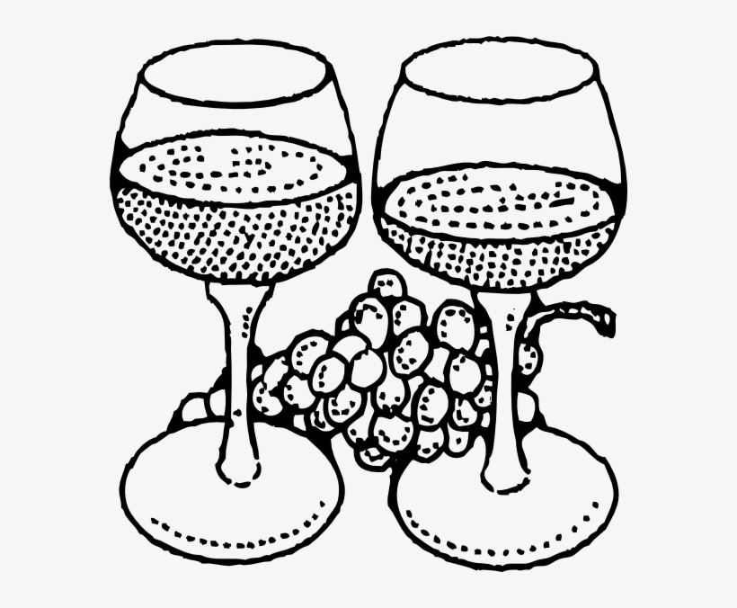 Clip Art Royalty Free Two Glasses Of Clip Art At Clker - Wine Glass Clip Art, transparent png