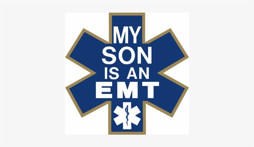 Exclusive My Son Is An Emt Star Of Life Decal - Thefirestore Exclusive My Daughter Is An Emt Star Of, transparent png