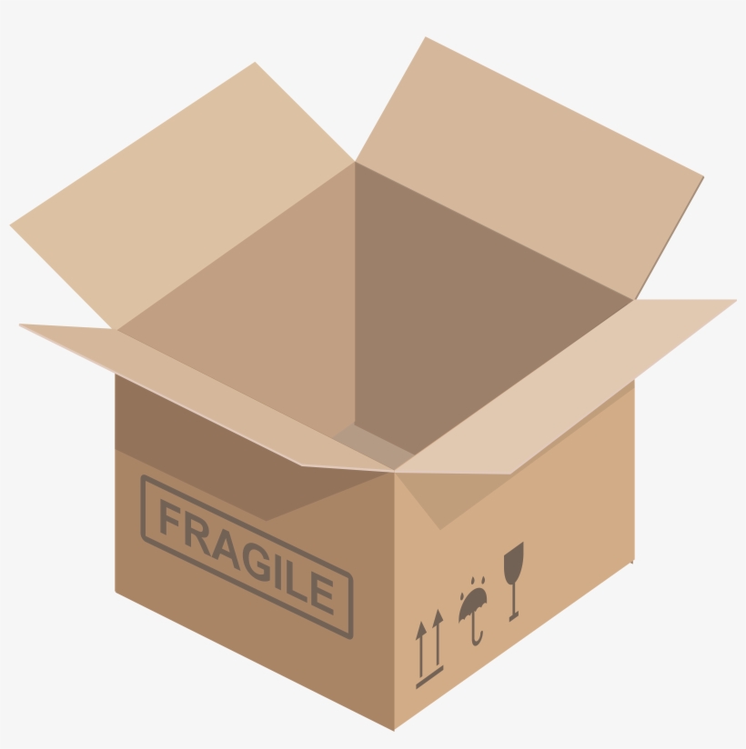 Open Carton Png Clip Art, transparent png