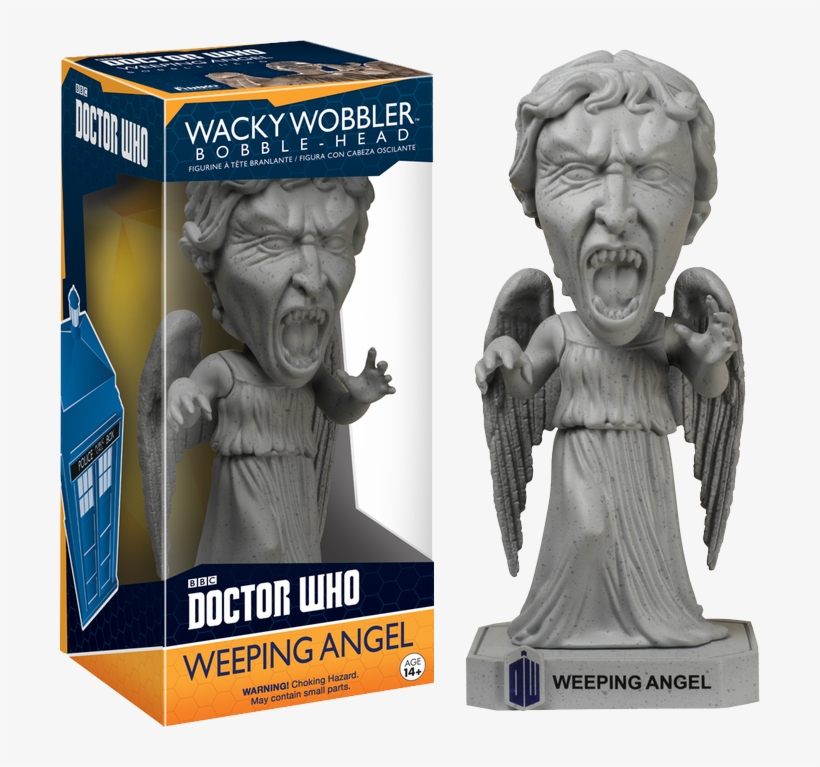 Weeping Angel Wacky Wobbler - Doctor Who Bobblehead, transparent png