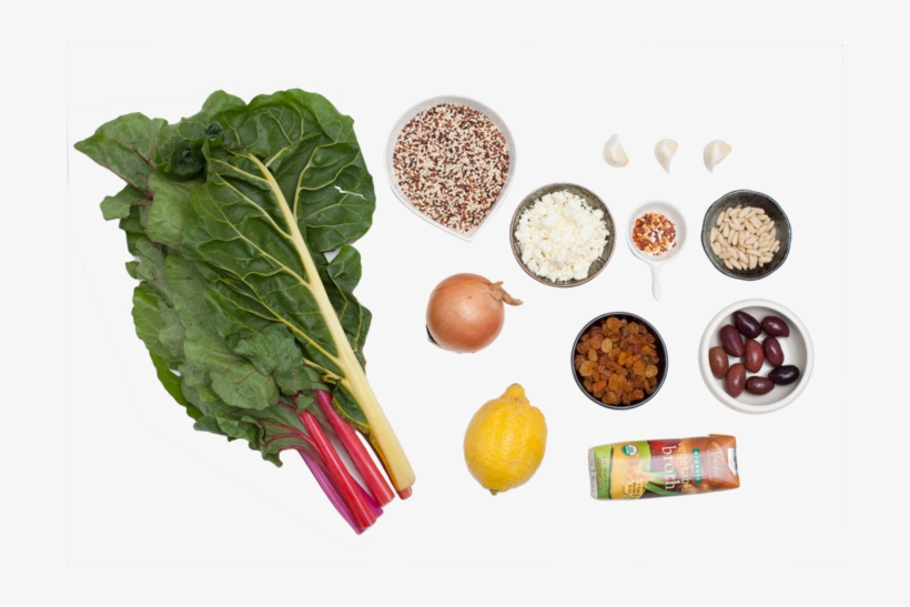 Ligurian Chard With Pine Nuts & Feta - Blue Apron Ingredients, transparent png
