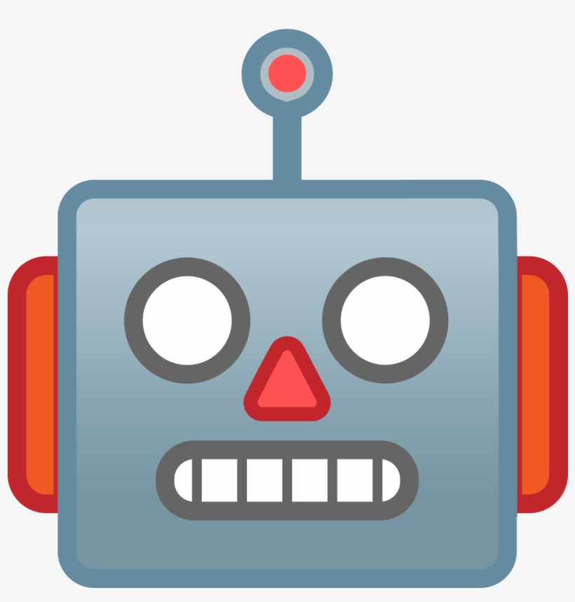 Graphic Emoji Png For Free Download On - Clip Art Robot Face, transparent png