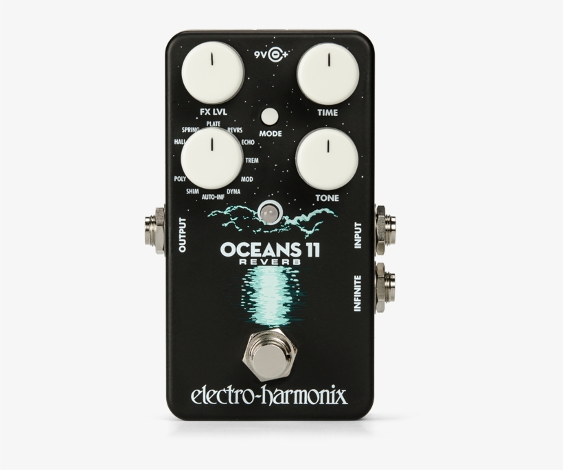 Electro-harmonix Oceans 11 Reverb Pedal Open Box Store - Electro Harmonix Oceans 11, transparent png