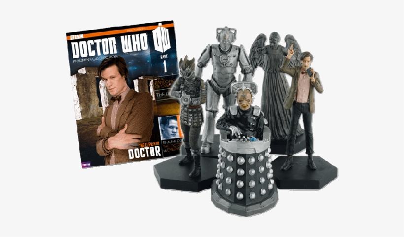 Doctor Who Figurine Collection Display - Doctor Who Magazine Figures, transparent png