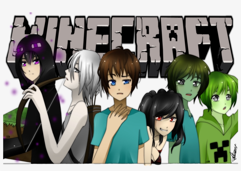 All In Anime - Minecraft Anime, transparent png