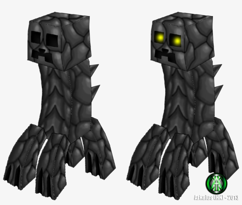 File History - Minecraft Cave Creeper, transparent png