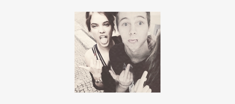 Luke Hemmings Luke Hemmings Manip Barbara Palvin Barbara - Luke Hemmings Barbara Palvin Png, transparent png