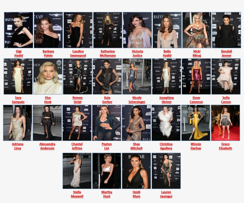 Harper's Bazaar Icons Party In Nyc - Recital, transparent png