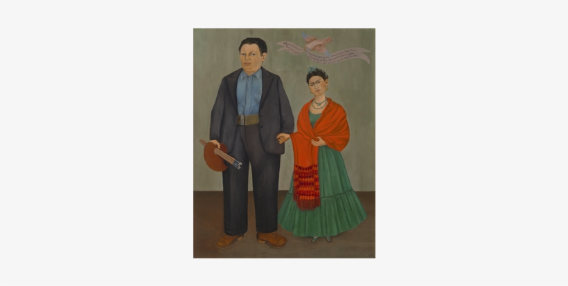 Frida Kahlo, Frieda And Diego Rivera, - Frida Kahlo Frida Y Diego Rivera, transparent png
