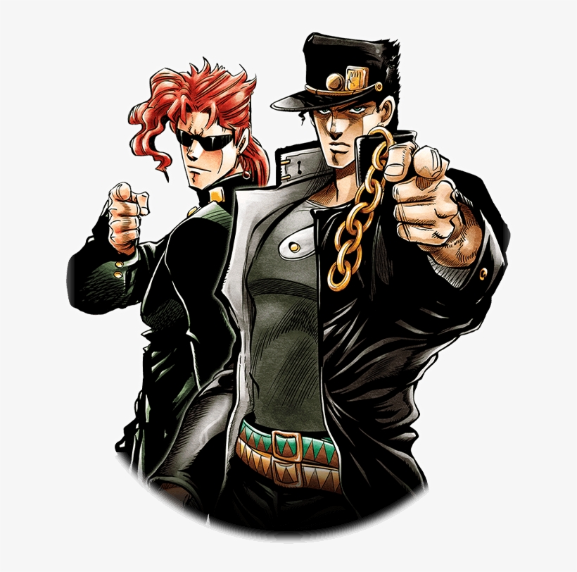 Unit Jotaro Kujo And Noriaki Kakyoin - Jotaro Kujo And Kakyoin, transparent png