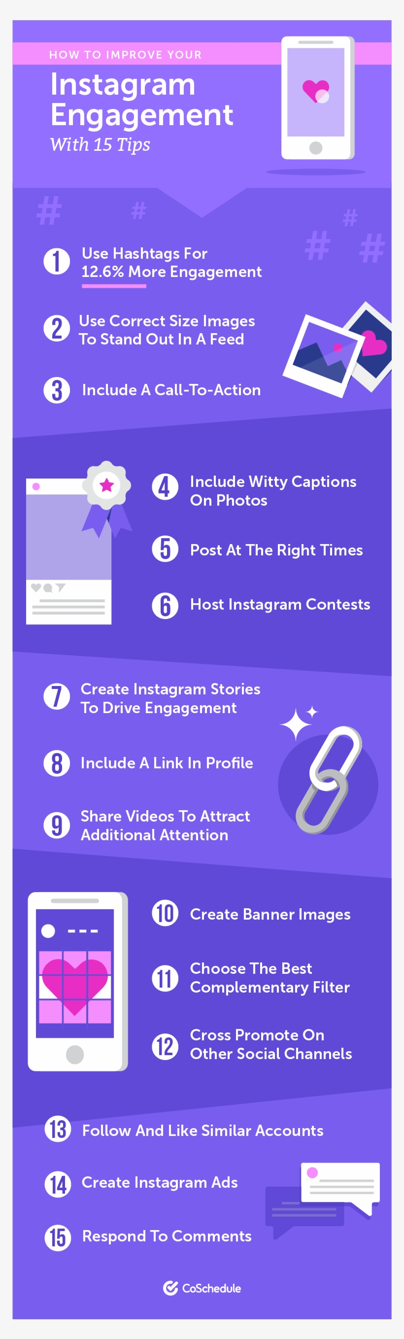 15 Ways To Improve Instagram Engagement - Instagram, transparent png