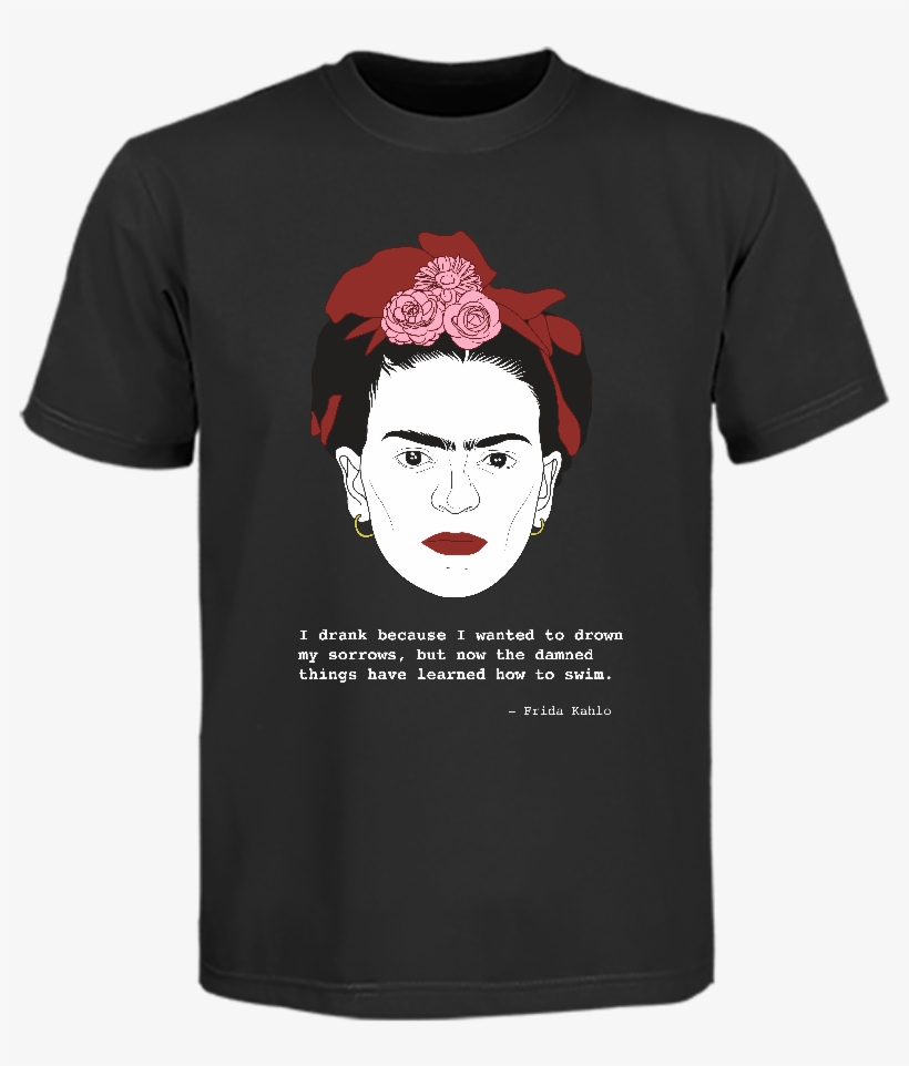 Frida Kahlo - Shirt, transparent png