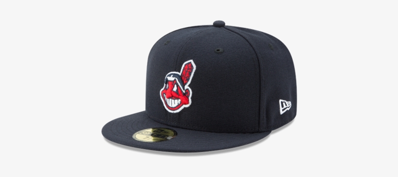 Men's Cleveland Indians New Era Navy Blue Game Authentic - New Era, transparent png