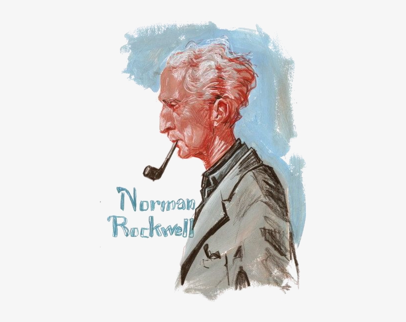 Collage - Norman Rockwell, transparent png