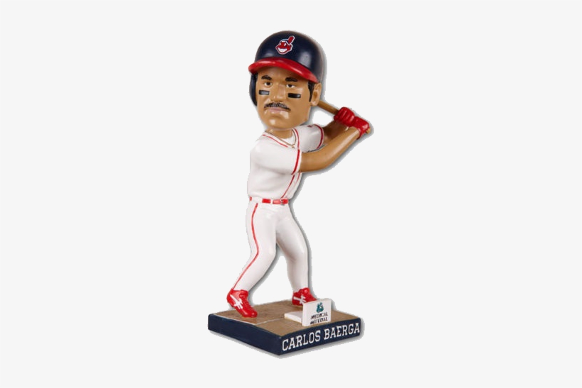 Carlos Baerga Cleveland Indians Bobble Sga 2012 Cleveland - Cleveland Indians, transparent png