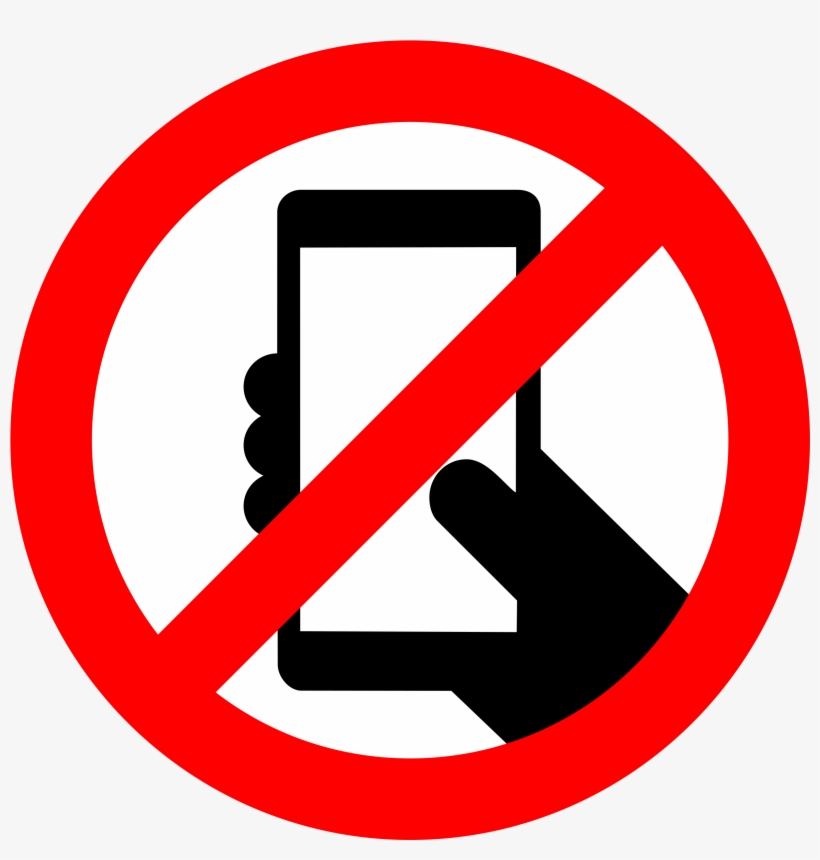 This Free Icons Png Design Of No Cellphone Allowed, transparent png