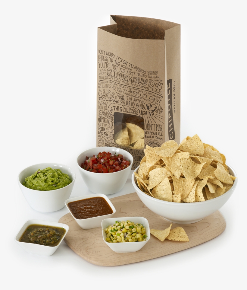 Chips & Salsa Spread - Chipotle Chips And Salsa, transparent png