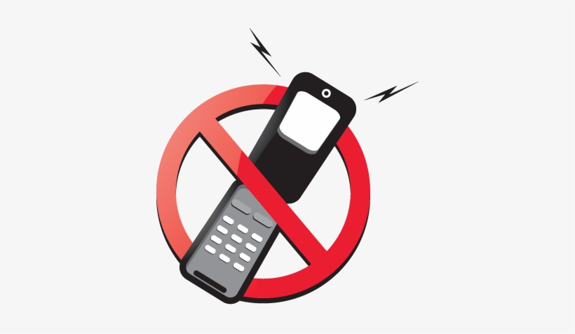 Adhesivo Prohibido Teléfono - Telephone Button, transparent png