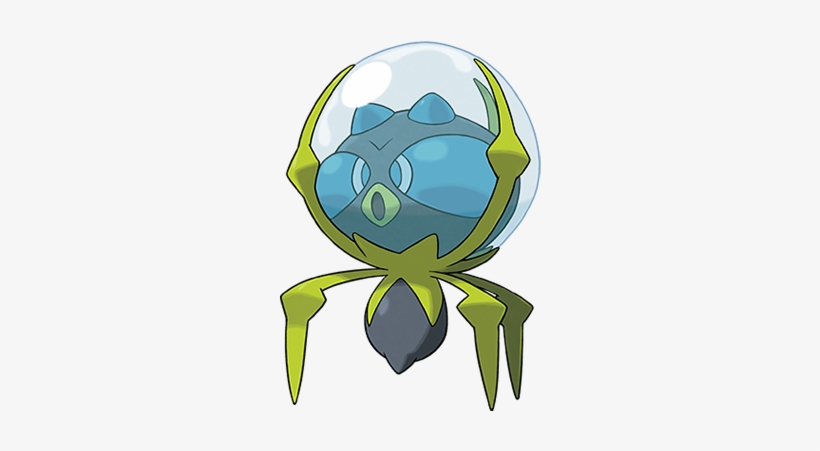 Its Water Bubble Allows It To Breathe And Protects - Pokemon Dewpider, transparent png