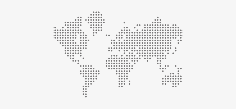 World Map Vector Png - World Map Dot Vector Hd, transparent png