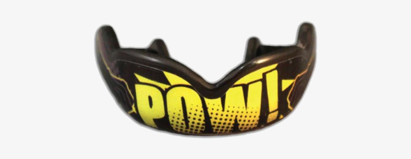 Sold Out Pow Hi Mouth Guard - Paradenti Disegnato Hight Impact Powl, transparent png