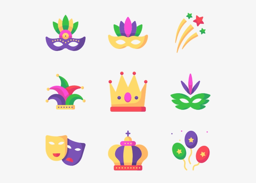 Mardi Gras - Mardi Gras Clip Png, transparent png