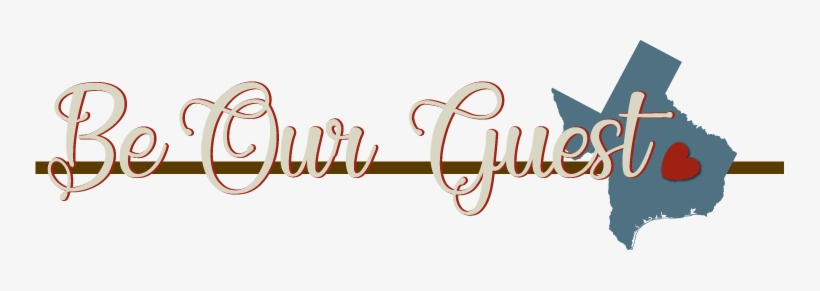 Be Our Guest Texas - Texas - Home State - Gray On White - Lantern Press, transparent png