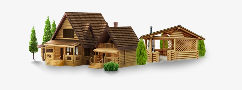 Download - Wood House Transparent Background, transparent png
