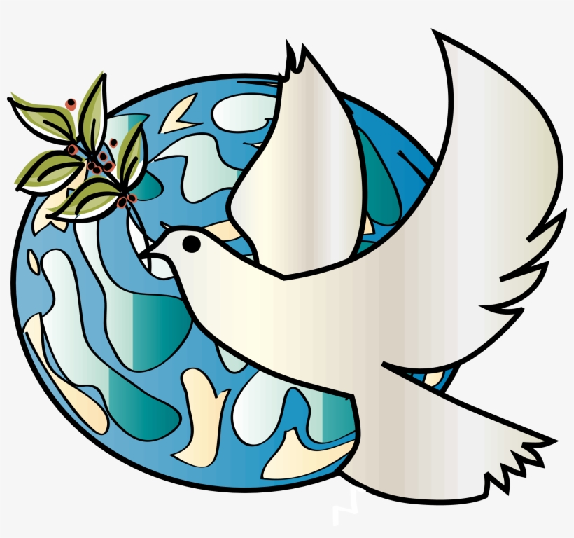 Peace Dove Clipart Bulletin - Holy Spirit Clipart, transparent png