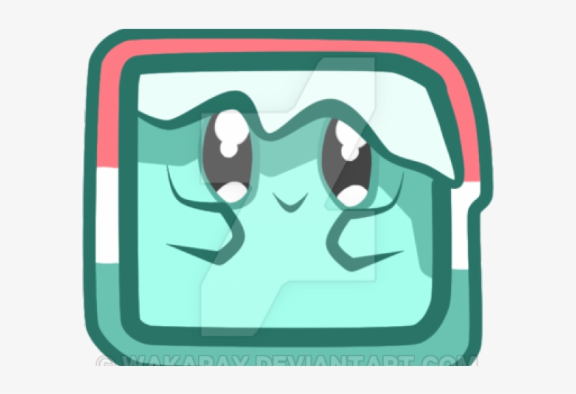 Ice Cube Clipart Kawaii - Clip Art, transparent png