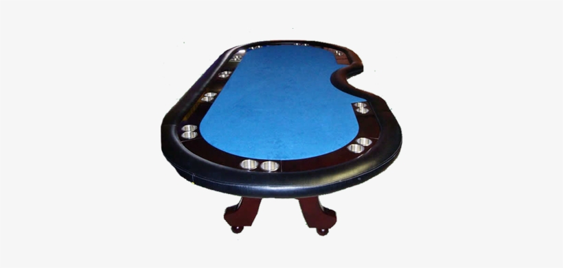 10 Seater Poker Table Double Cup - Poker Table, transparent png