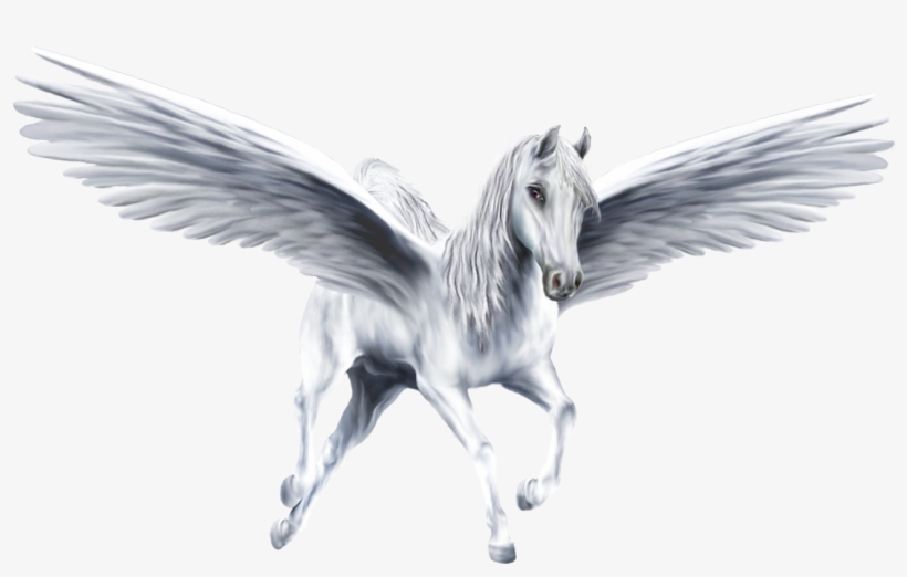 Silver Pegasus, transparent png