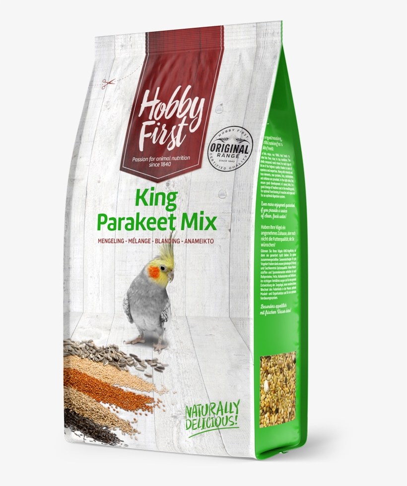 King Parakeet - Hobbyfirst Mix Krmivo Pro Exotické Ptactvo 1 Kg, transparent png