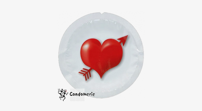 Heart Arrow Condom - Male Condom, transparent png