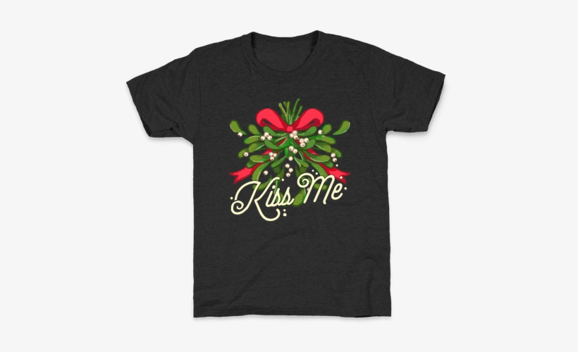 Mistletoe Kiss Me Kids T-shirt - Trapstar Street Fighter, transparent png
